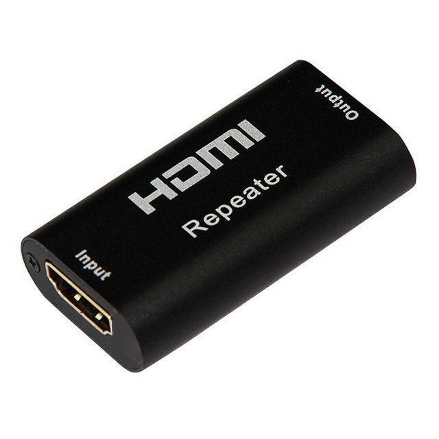 TECHLY HDMI2.0 Repeater, 4K, Signal Verstärker, 40 Meter