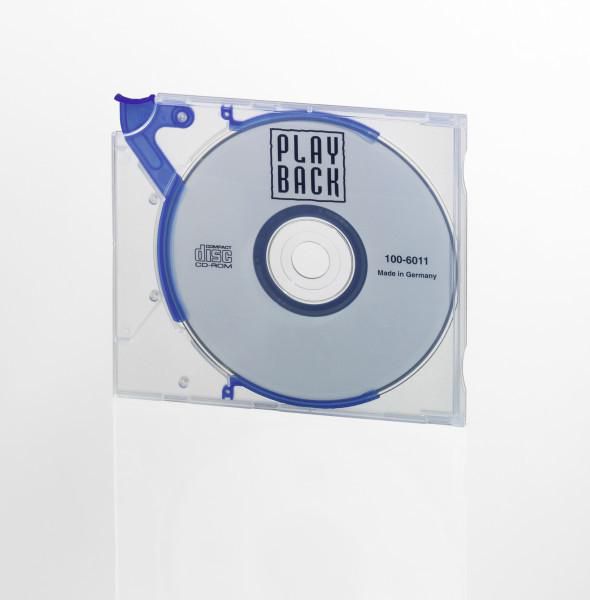 DURABLE CD-/DVD-Box QUICKFLIP standard, mit Hebelmechanik (5288-06)