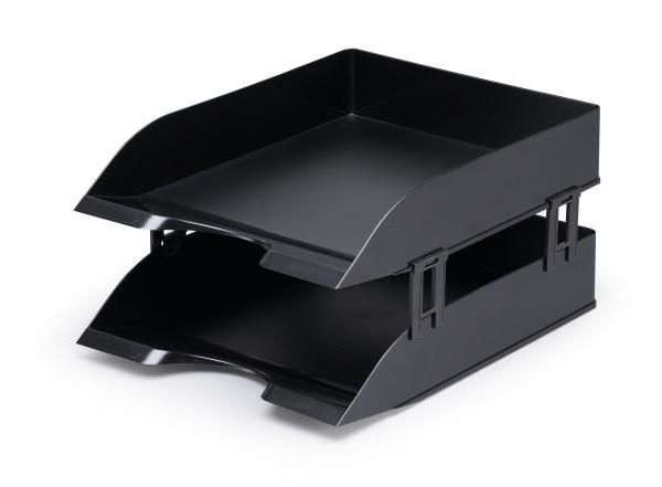 Durable 1701723060 W128828665 Desk TrayOrganizer Black 