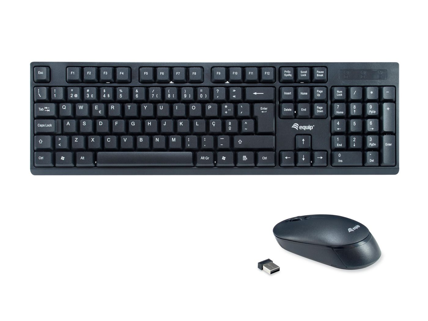 Equip 245222 W128829033 Wireless Keyboard  Mouse 