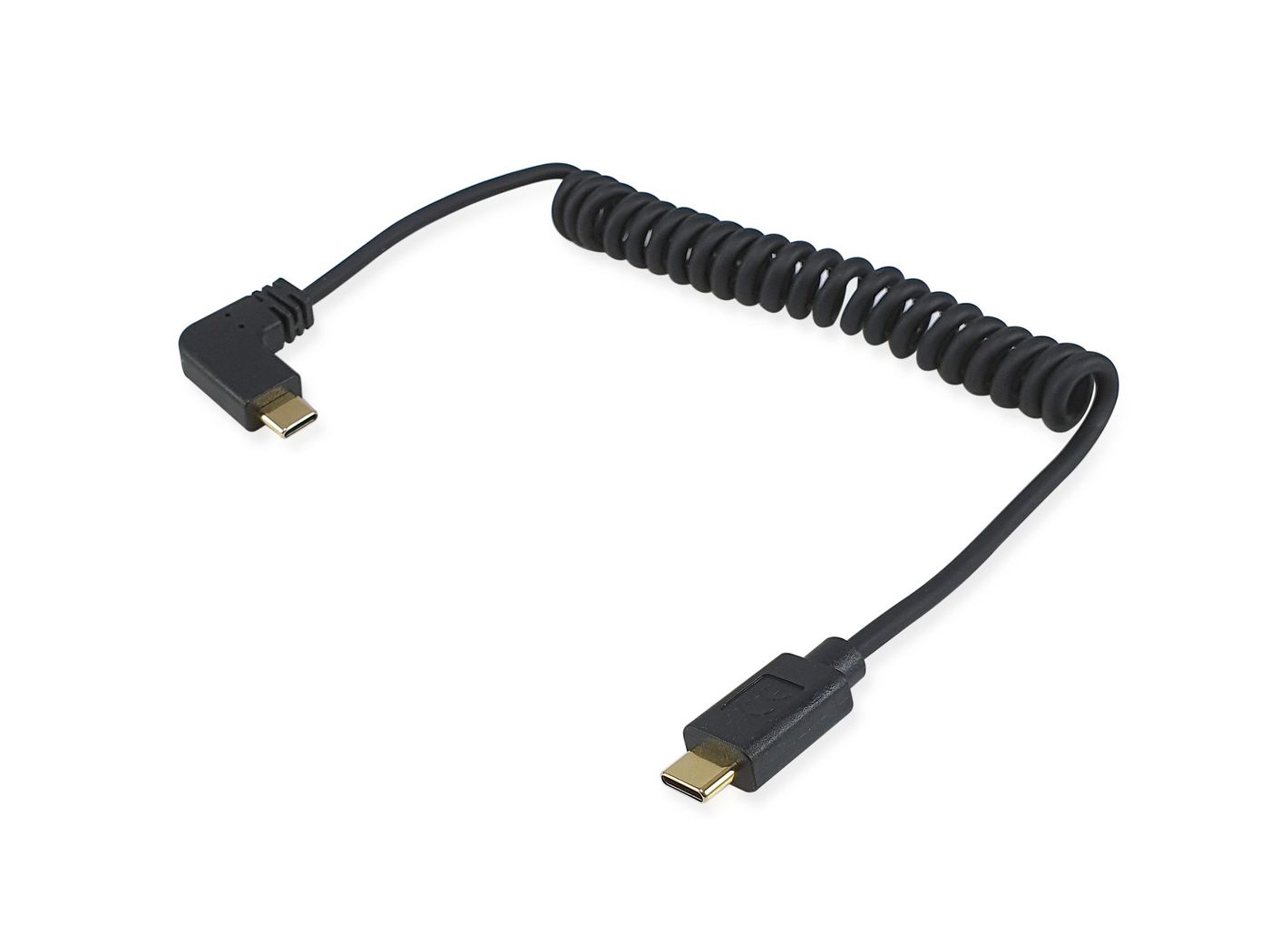 EQUIP USB Kabel 2.0 C -> C wink. St/St  1.00m 3A 480Mbps  sw
