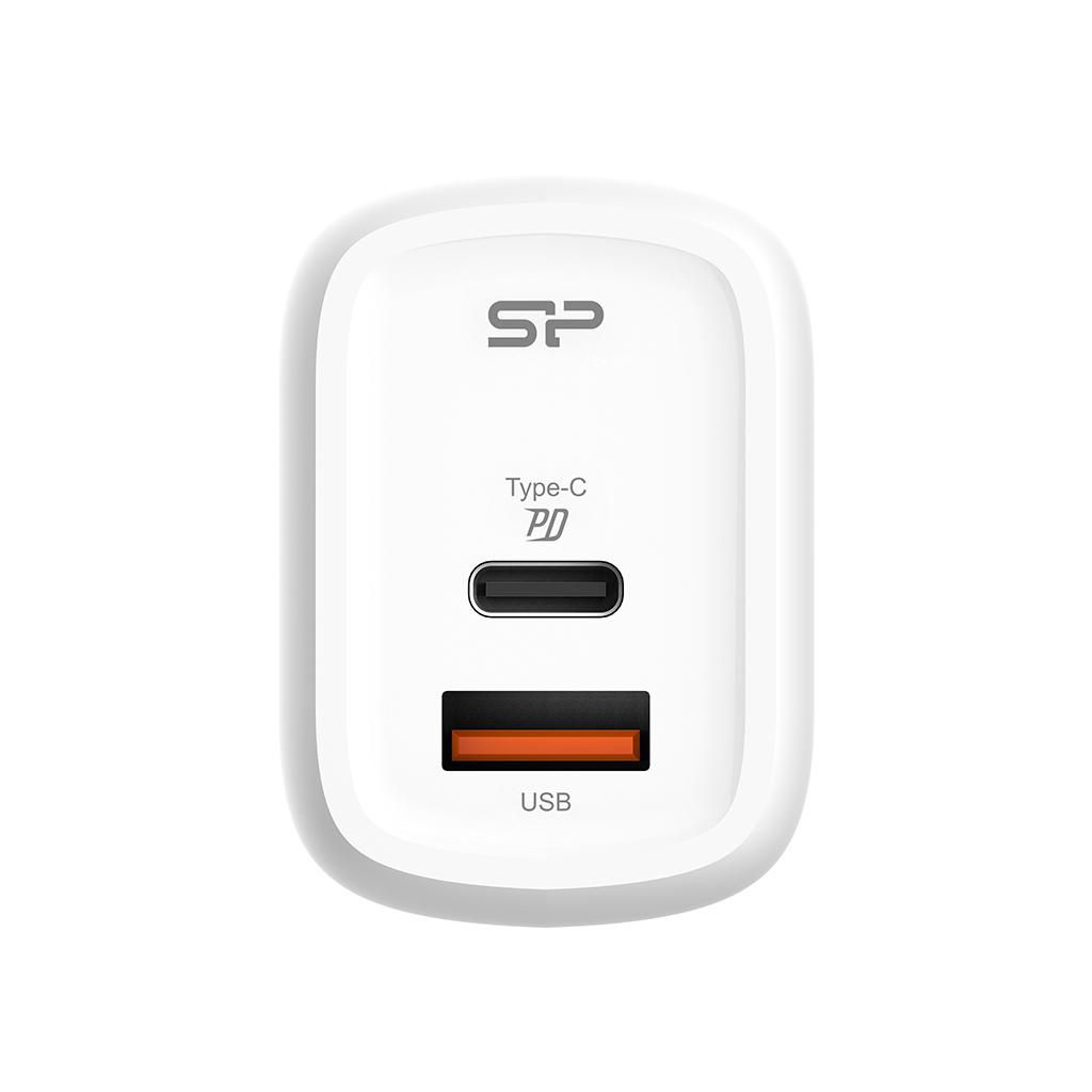 SILICON POWER Ladegerät Wall Charger QM25 30W USB/Typc White