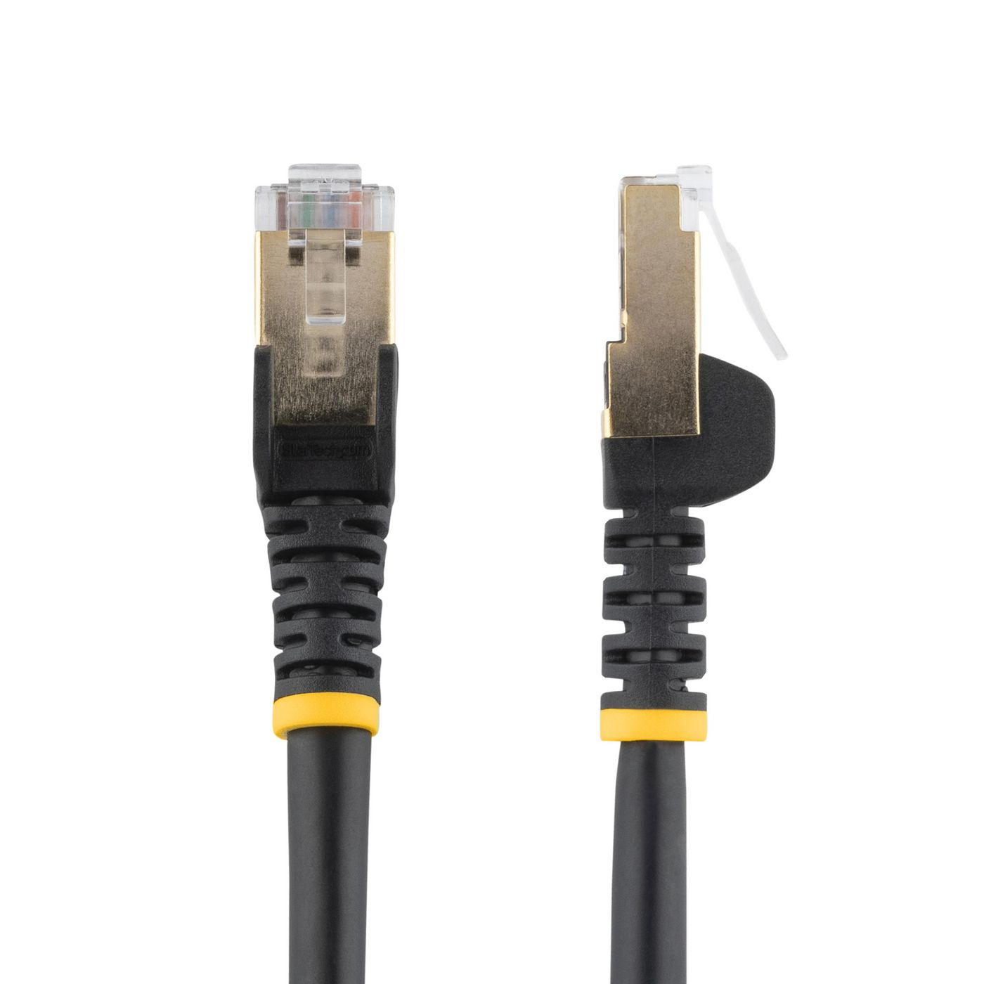 STARTECH.COM 7,5m CAT6a-Kabel - Schwarz - RJ45-Ethernet-Kabel - Snagless - STP - Kupferdraht