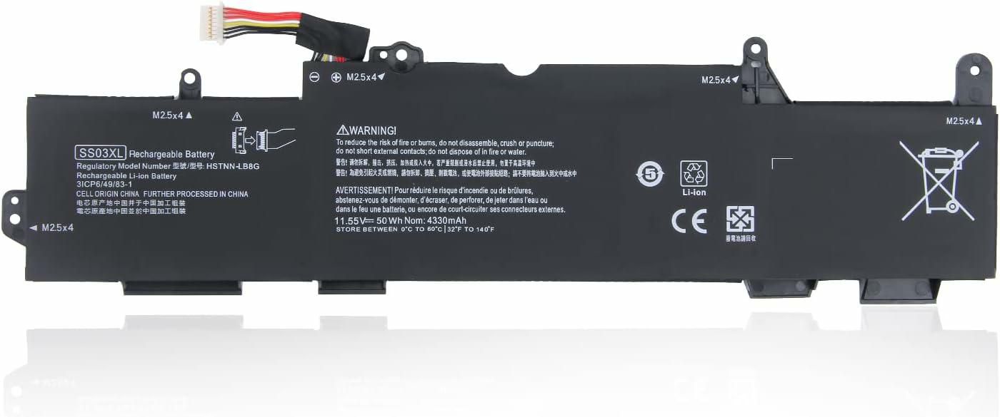 HP 933321-855-RFB Battery 3C 50Wh 4.33Ah 