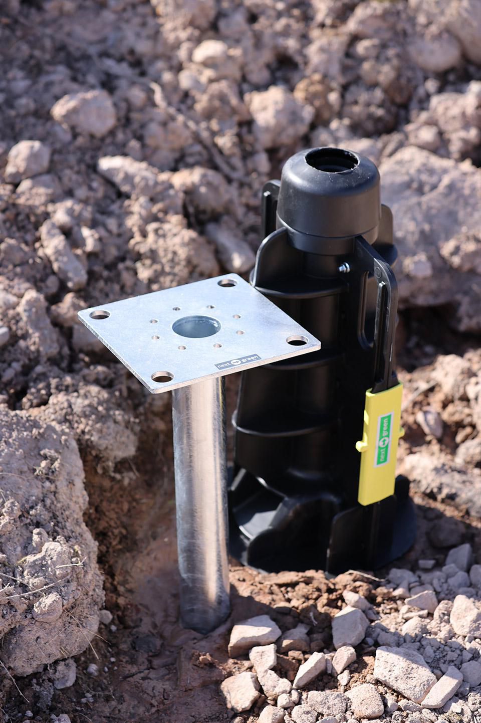 Ground mount GP60 - 160 Combo