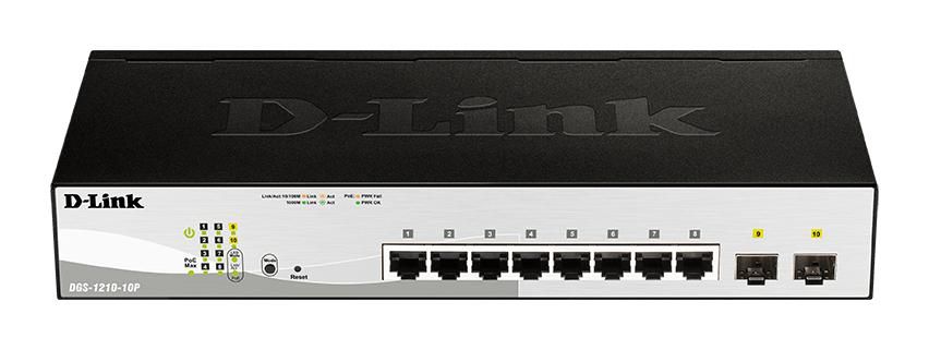 D-Link DGS-1210-10PE W127034608 10-port 101001000 Gigabit 