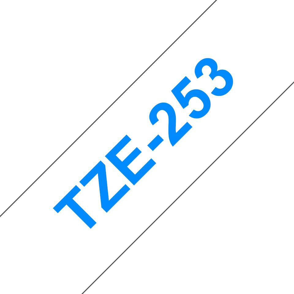Brother TZE-253 W128348122 Laminated Tape 24Mm 