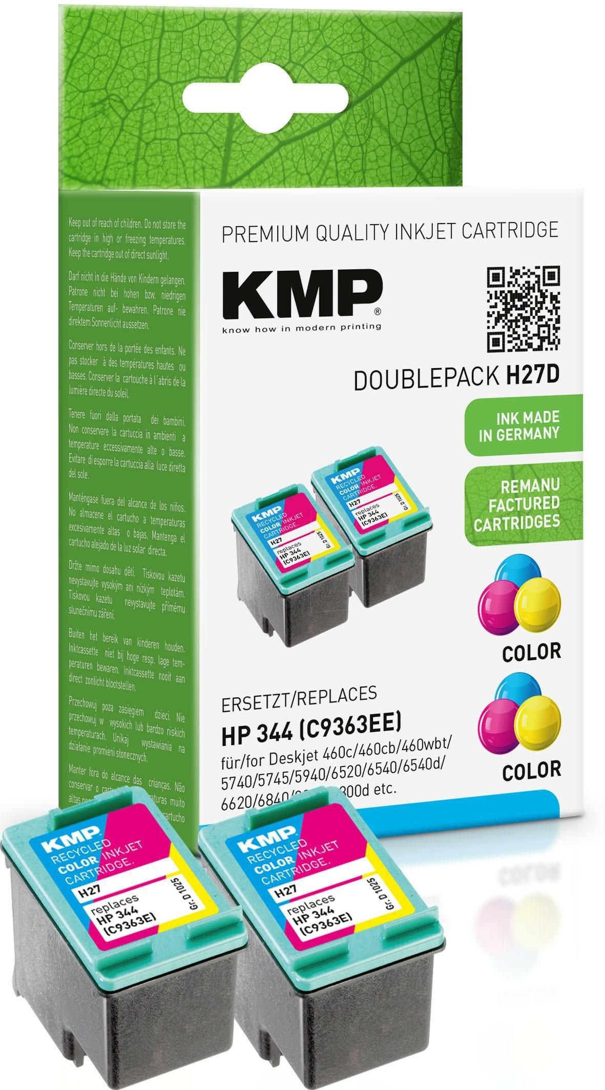 KMP-Printtechnik-AG 1025,4021 H27D ink cartridge color 