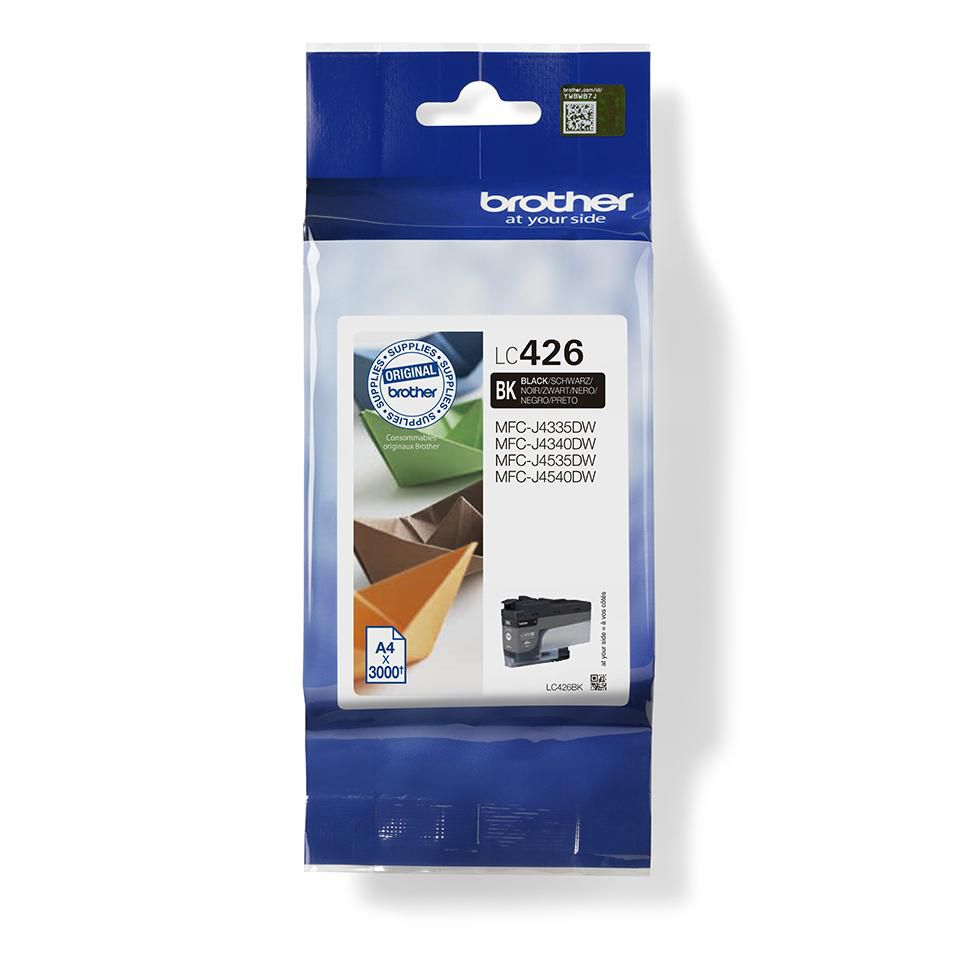 Brother LC426BK W128255550 Lc-426Bk Ink Cartridge 1 