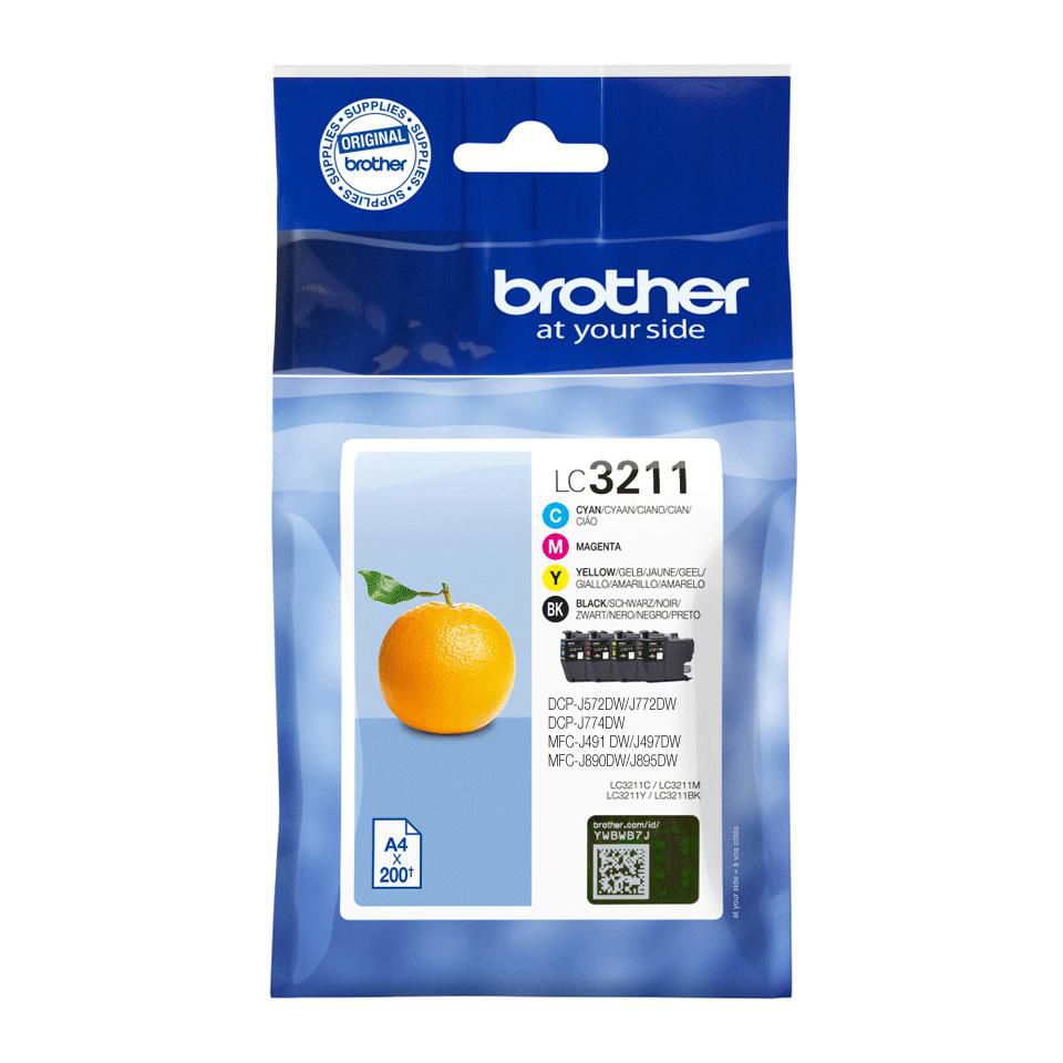Brother LC3211VAL W128268166 Lc-3211Val Ink Cartridge 