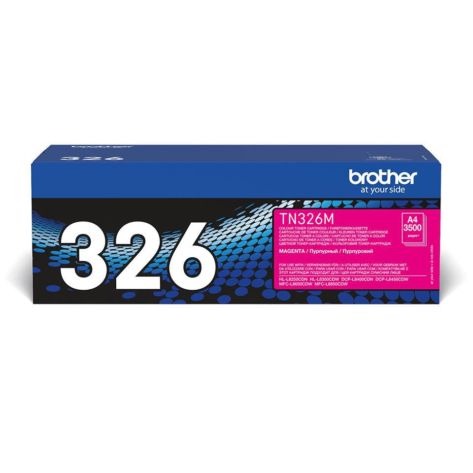 Brother TN-326M Toner Magenta Pages: 3.500 
