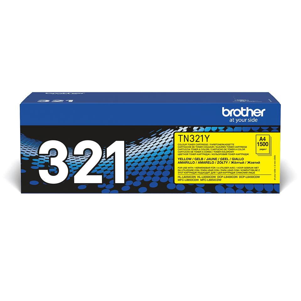 Brother TN-321Y Toner Yellow Pages: 1.500 