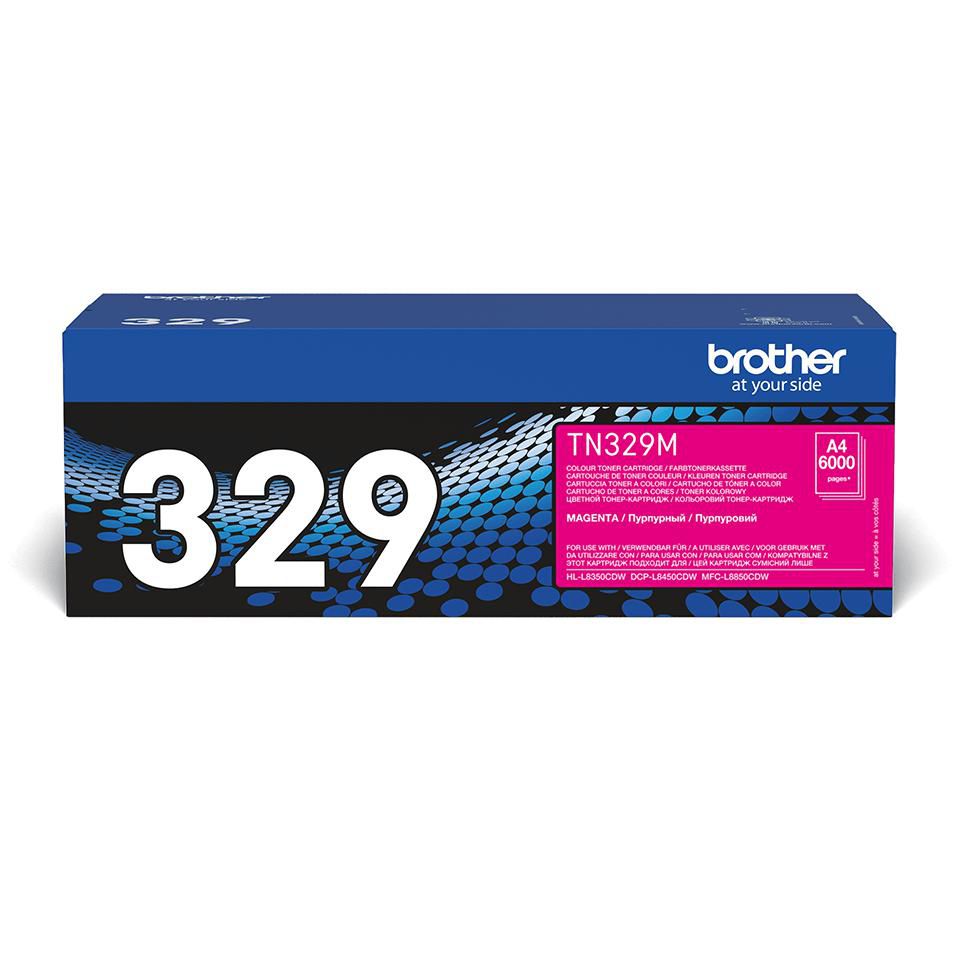 Brother TN-329M Toner Magenta Pages: 6.000 
