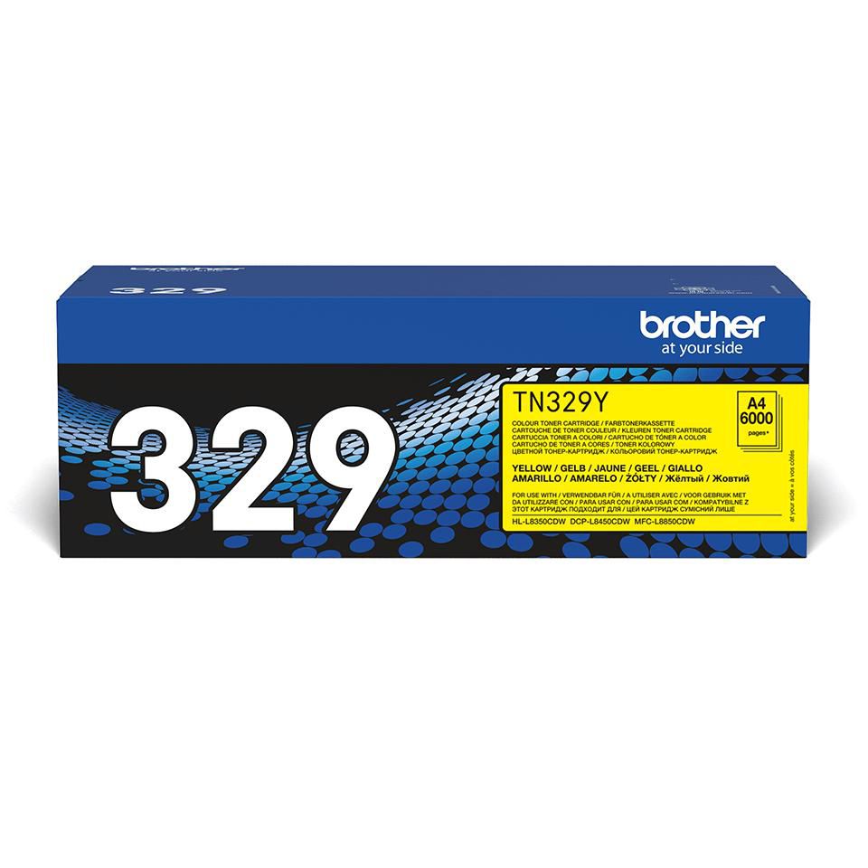 Brother TN-329Y Toner Yellow Pages: 6.000 