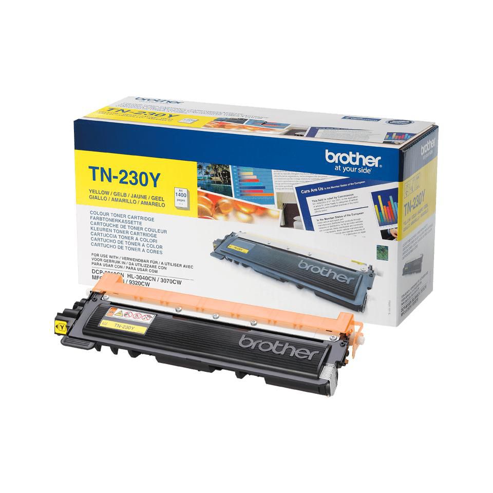 Brother TN-230Y Toner Yellow Pages 1.400 
