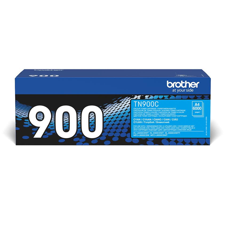 Brother TN-900C Toner Cyan Pages: 6.000 Extra 