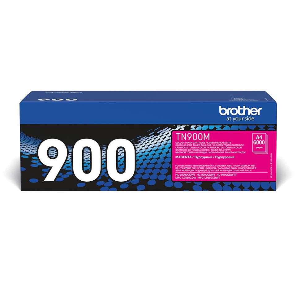 Brother TN-900M Toner Magenta Pages: 6.000 