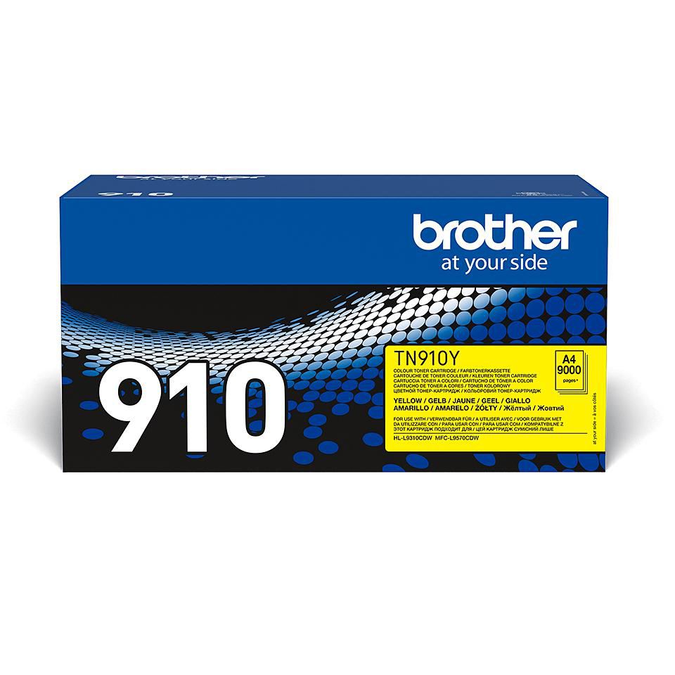 Brother TN-910Y W128348063 Toner Cartridge 1 PcS 