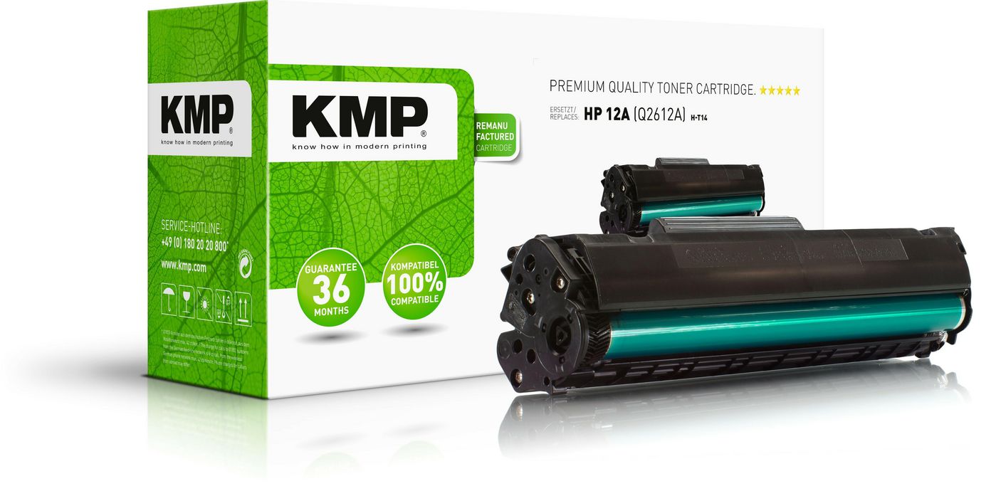 KMP-Printtechnik-AG 1114,0000 H-T14 Toner black compatible 