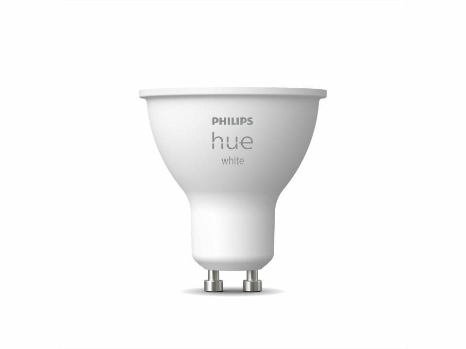 PHILIPS Hue White GU10 LED Lampe Einzelpack, dimmbar, 929001953507