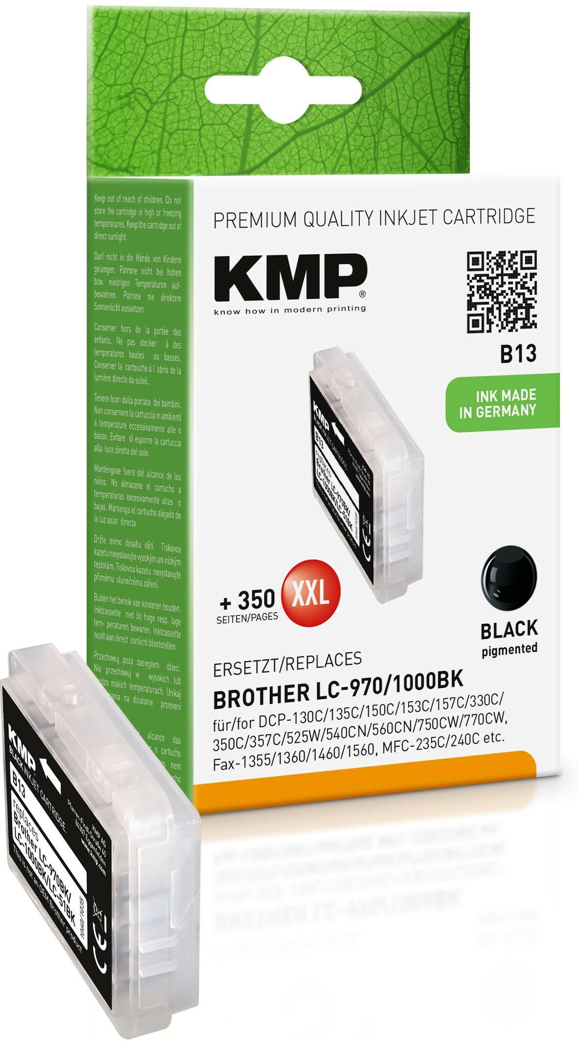 KMP-Printtechnik-AG 1060,0001 B13 ink cartridge black compat 