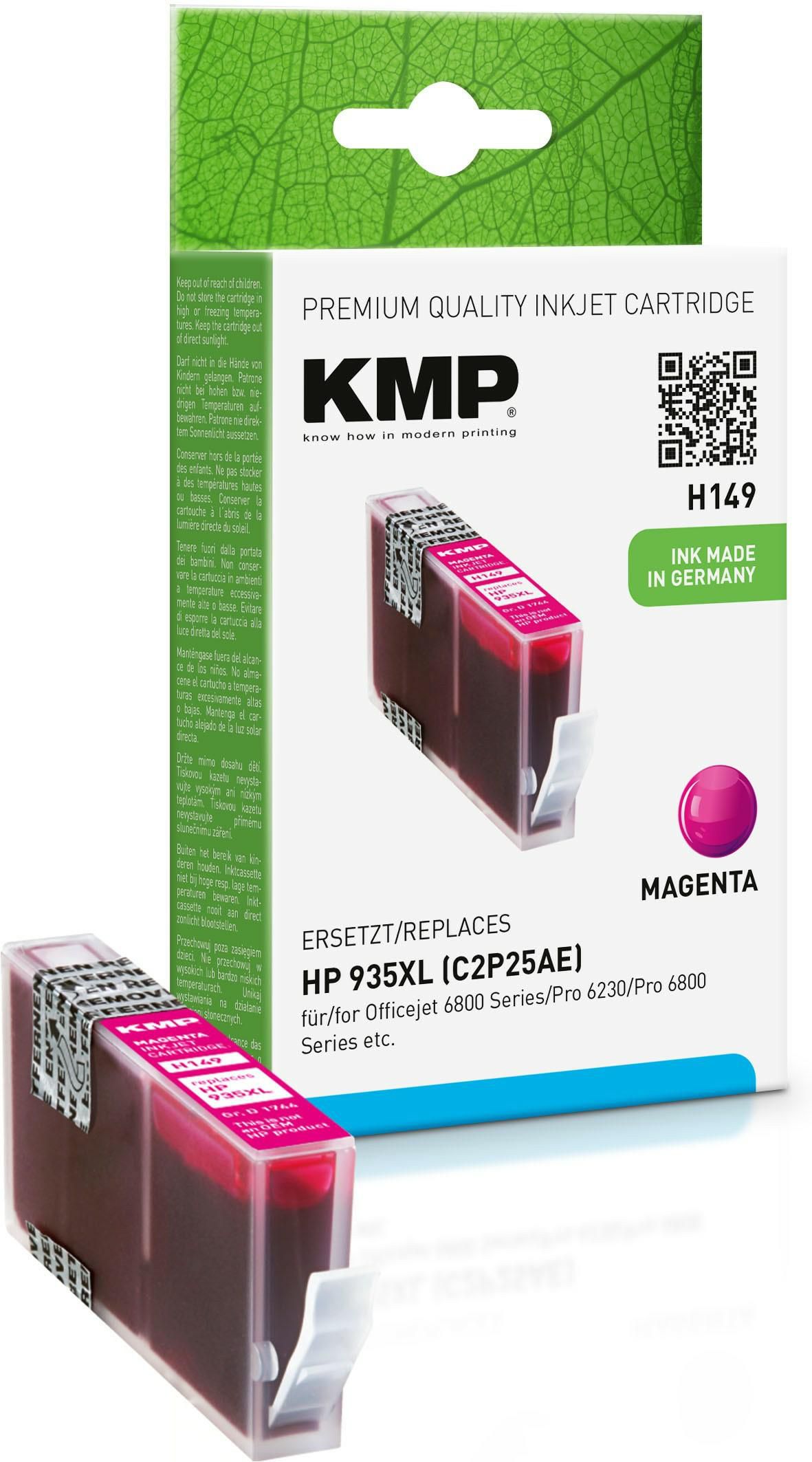 KMP-Printtechnik-AG 1744,0006 H149 ink cartridge magenta 