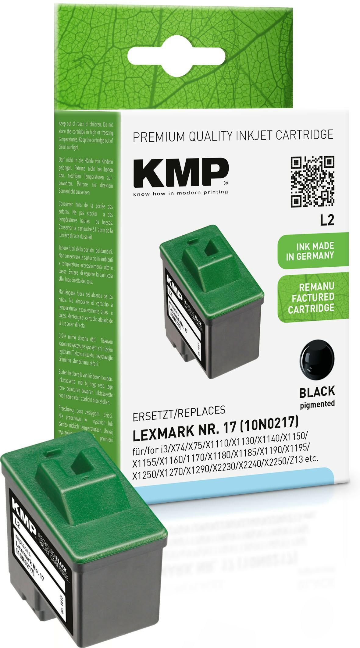 KMP-Printtechnik-AG 1017,4171 Cart. LEXMARK 10N0217 comp. 