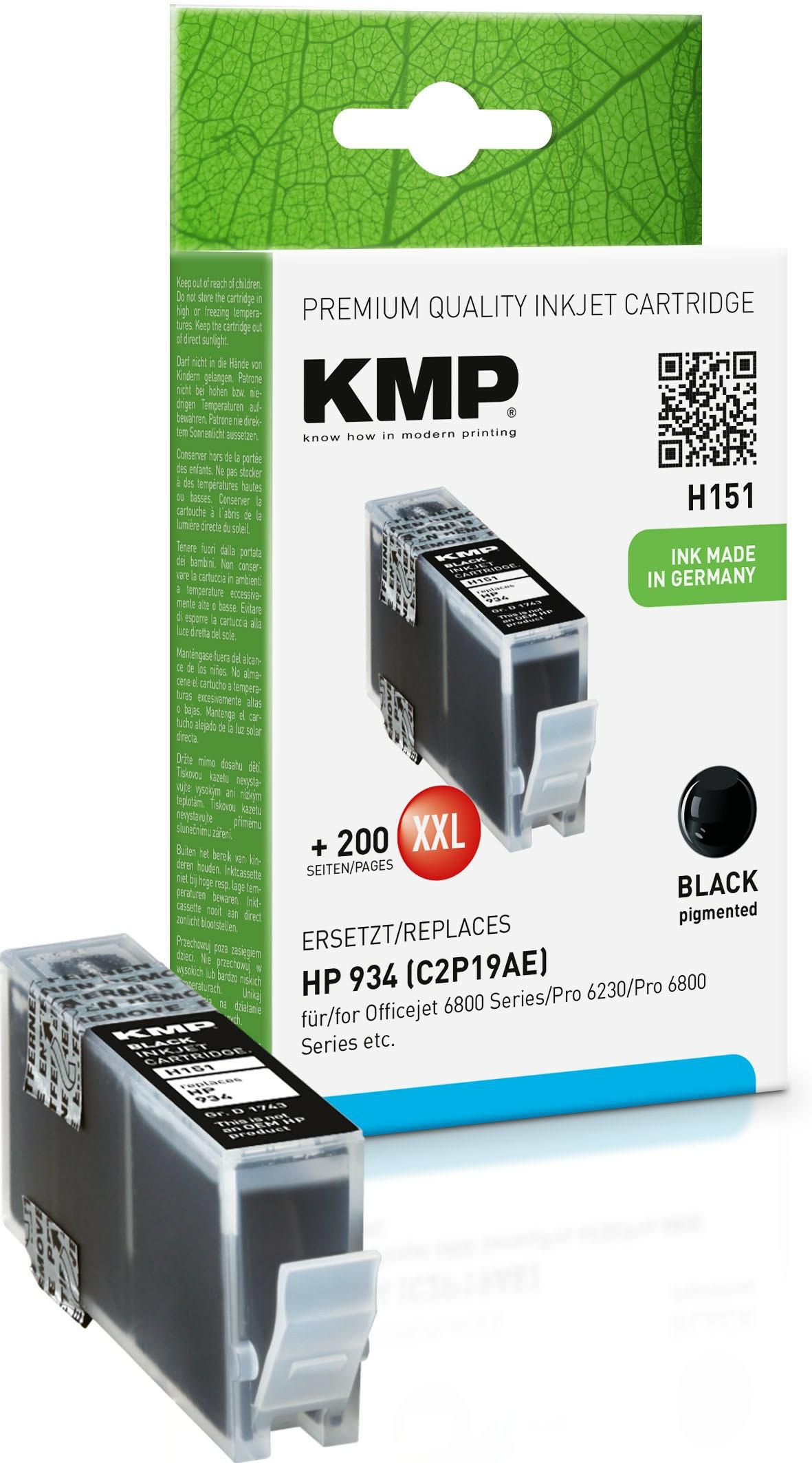 KMP-Printtechnik-AG 1743,8001 Cart. HP C2P19AE HP 934 comp. 