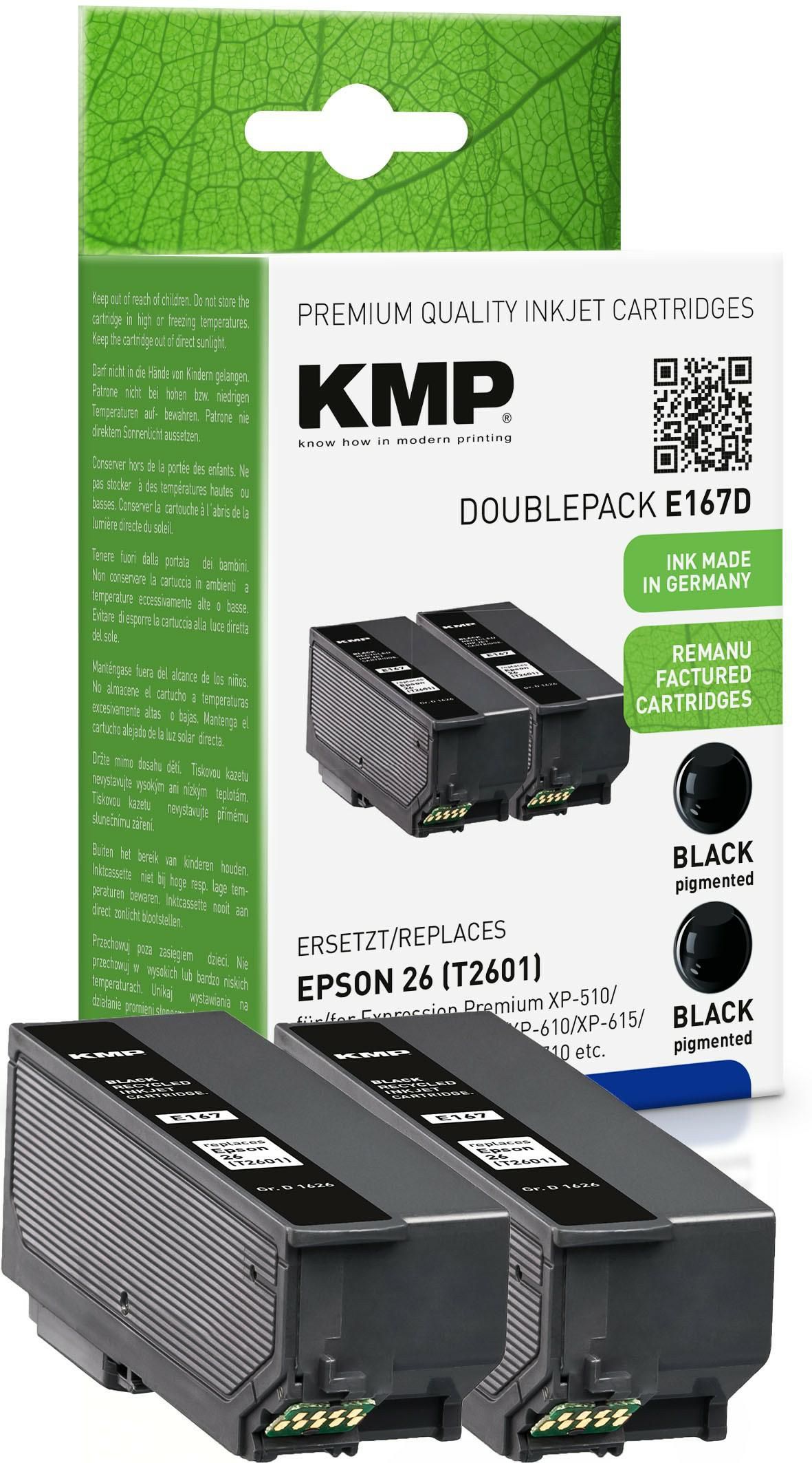 KMP-Printtechnik-AG 1626,4821 Cart. Epson 2x T2601 comp.Doub 