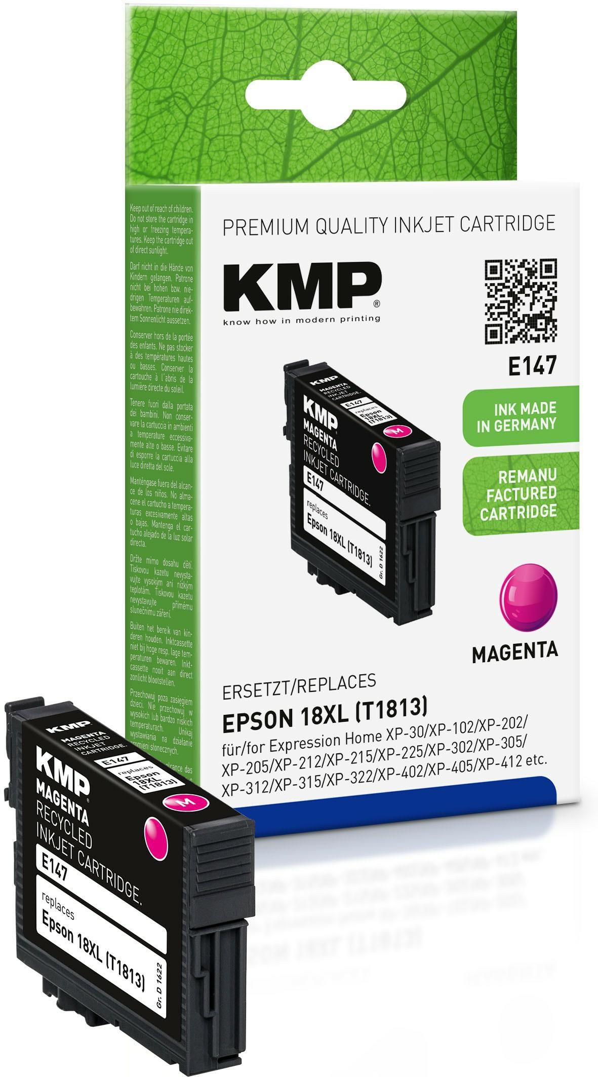KMP-Printtechnik-AG 1622,4006 Cart. Epson T1813 comp. magent 