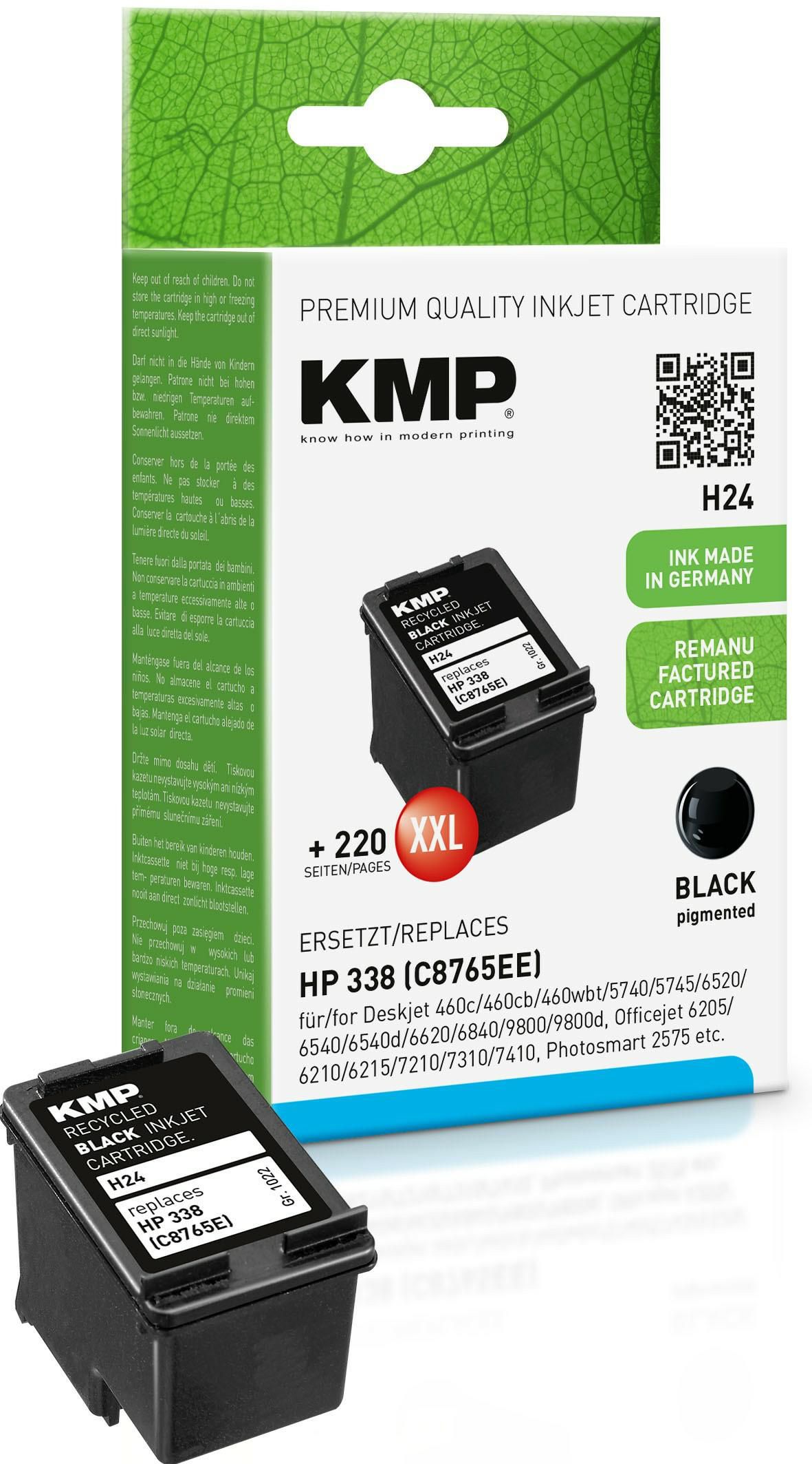 KMP-Printtechnik-AG 1022,4338 Cart. HP C8765E Nr.338 comp. 