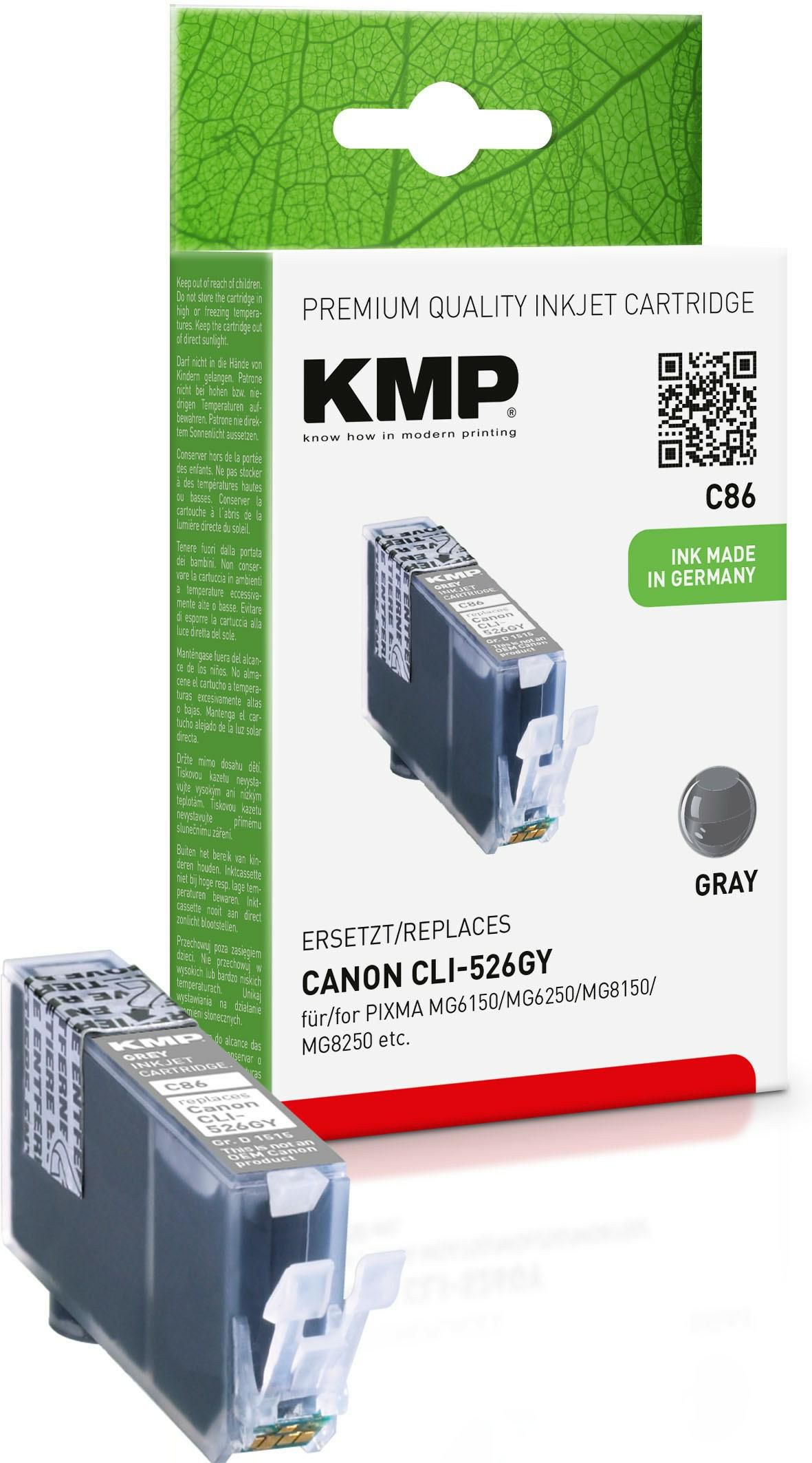 KMP C86 Grau Tintenpatrone