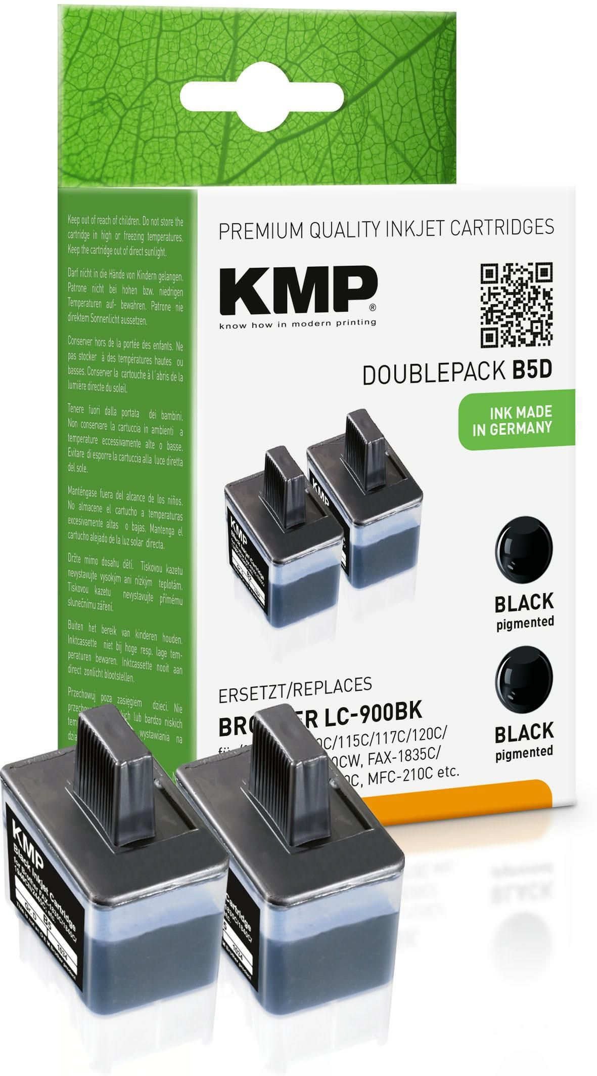 KMP-Printtechnik-AG 1034,0021 Cart. Bredher LC-900BK comp. 