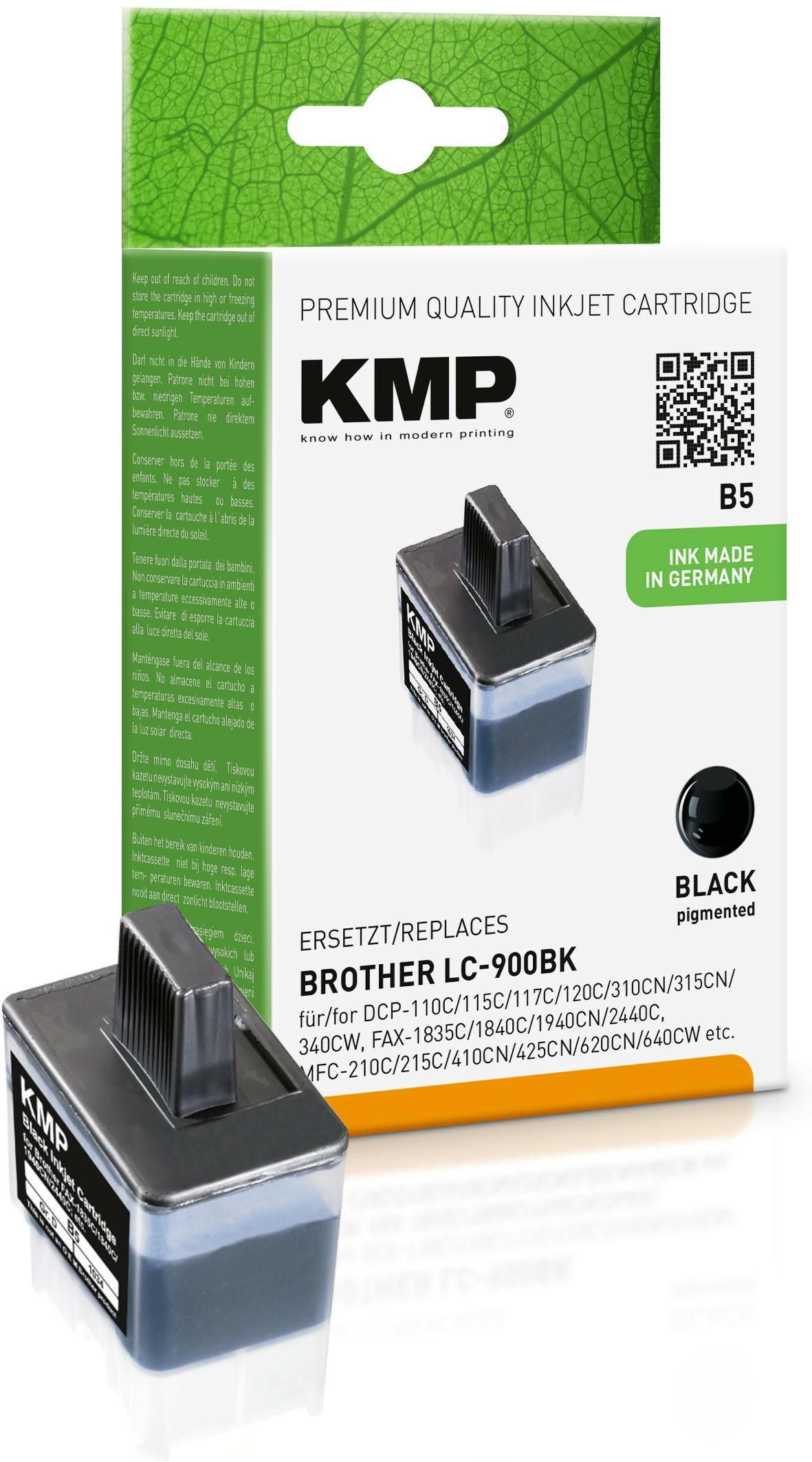 KMP-Printtechnik-AG 1034,0001 B5 ink cartridge black compati 