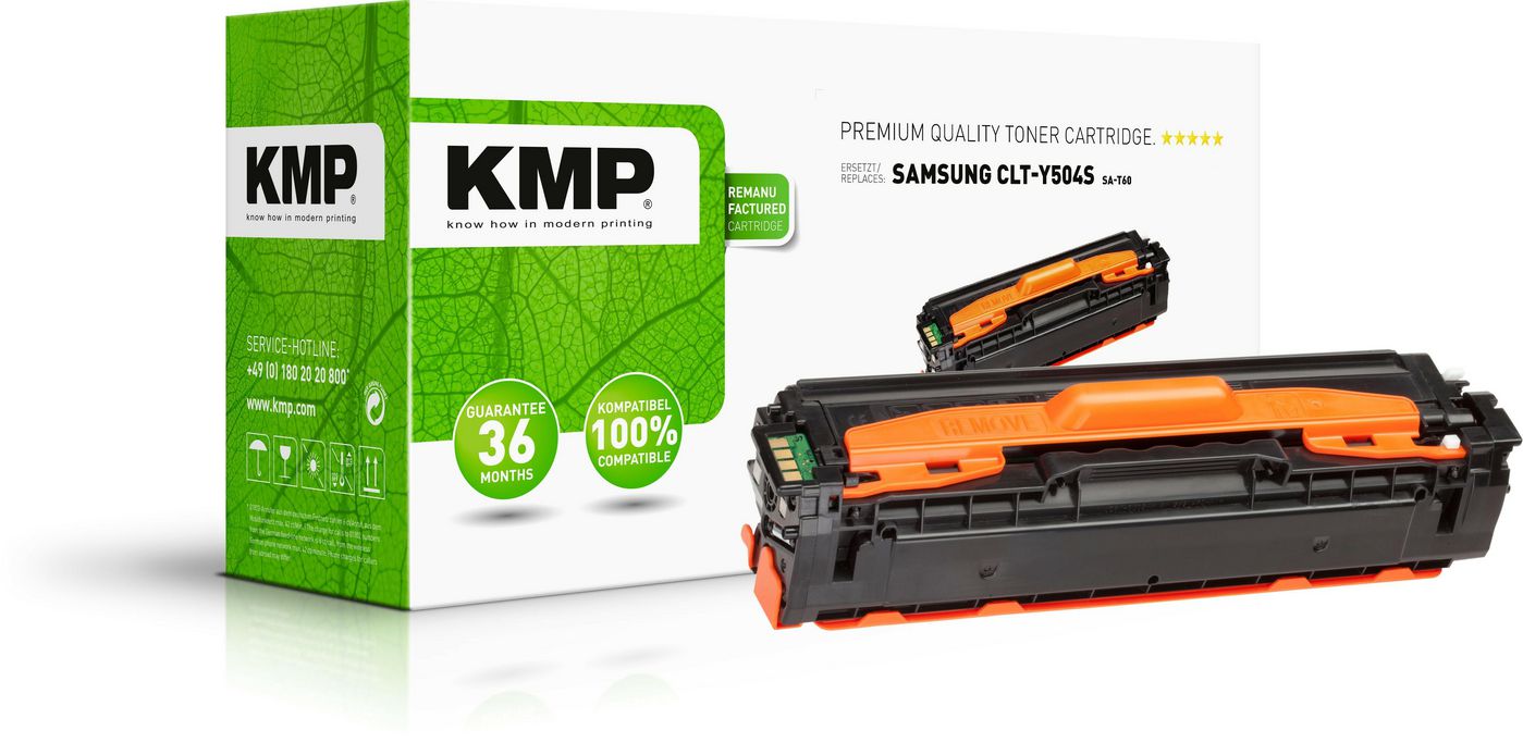 KMP-Printtechnik-AG 3511,0009 SA-T60 Toner yellow compatible 