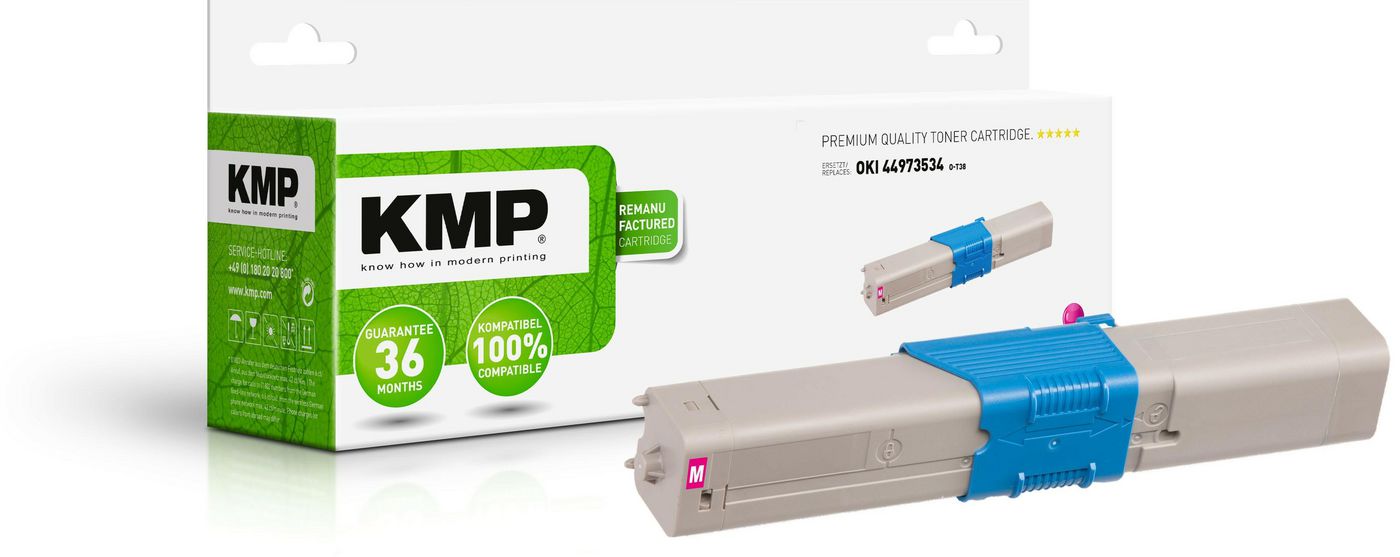 KMP-Printtechnik-AG 3341,0006 Toner OKI 44973534 comp. 