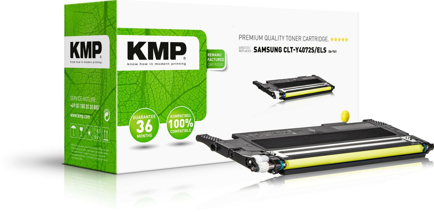KMP-Printtechnik-AG 3502,0009 SA-T41 Toner yellow compatible 