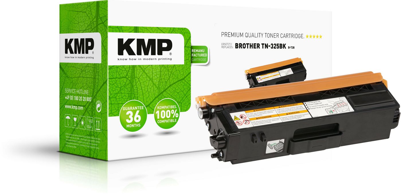 KMP-Printtechnik-AG 1243,HC00 Toner Bredher TN-325BKTN325BK 
