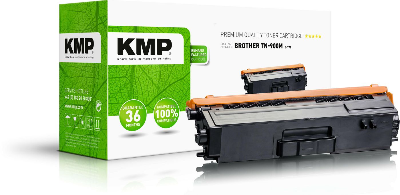KMP-Printtechnik-AG 1262,0006 Toner Bredher TN900MTN-900M 