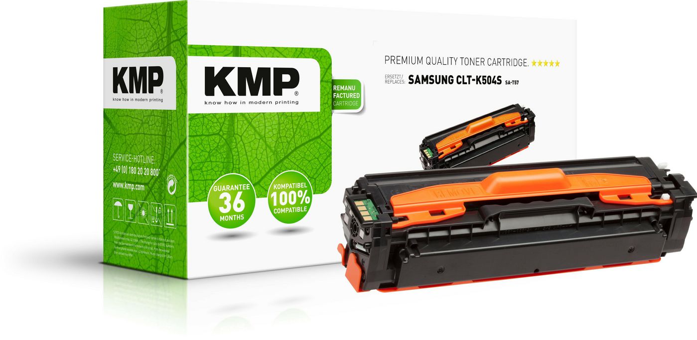 KMP-Printtechnik-AG 3511,0000 Toner Samsung CLT-K504S comp. 