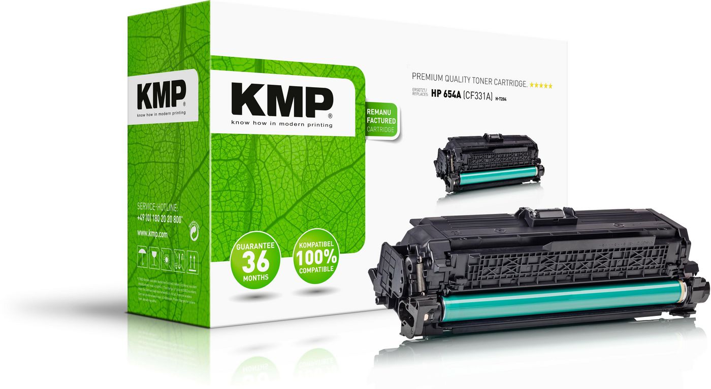 KMP-Printtechnik-AG 2531,0003 Toner HP 654A CF331A comp. 