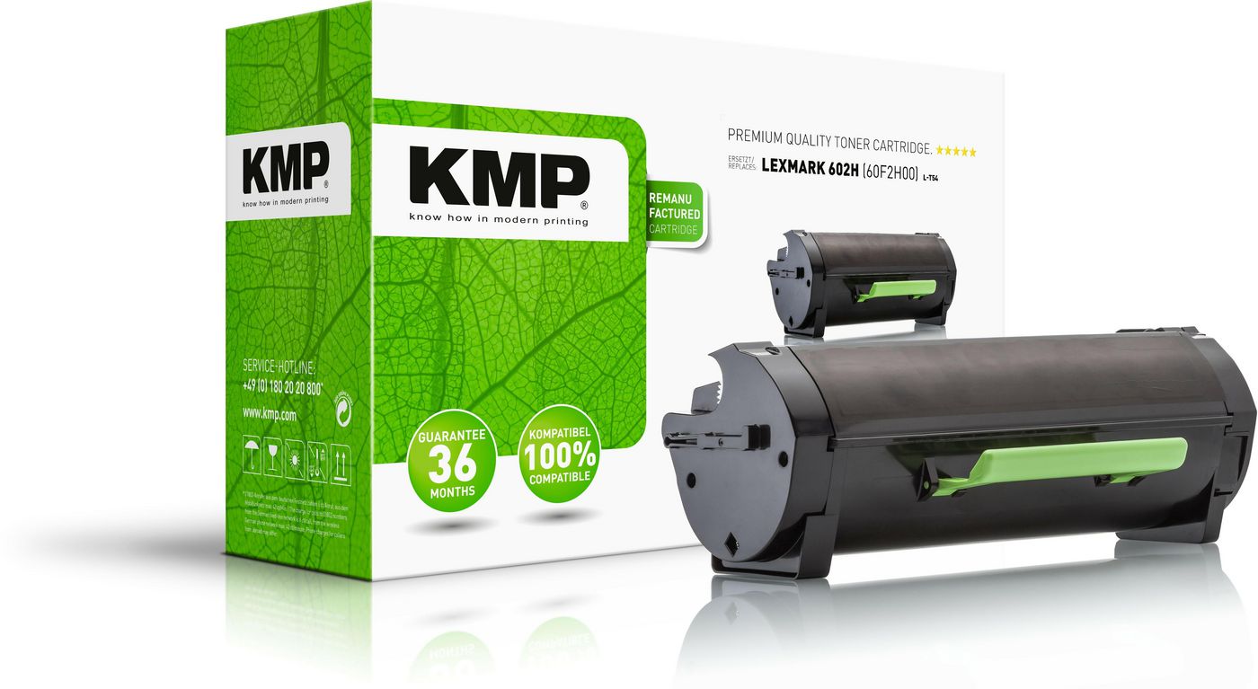 KMP-Printtechnik-AG 1395,3000 Toner Lexmark 602H60F2H00 
