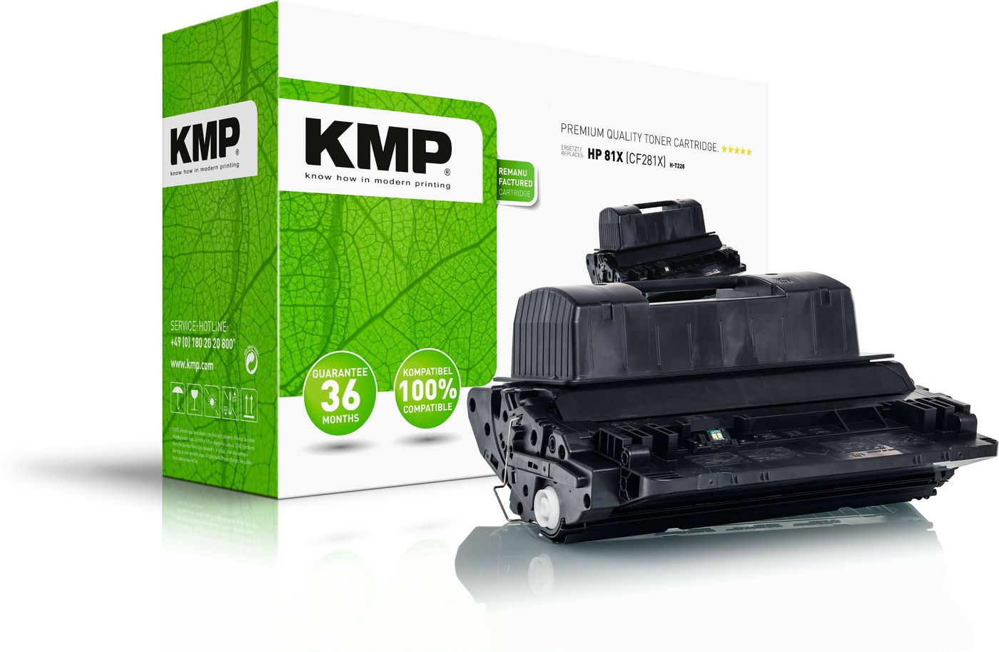 KMP-Printtechnik-AG 2535,3000 Toner HP HP 81XCF281X comp. 