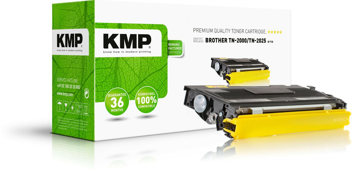 KMP-Printtechnik-AG 1159,0000 B-T10 Toner black compatible 