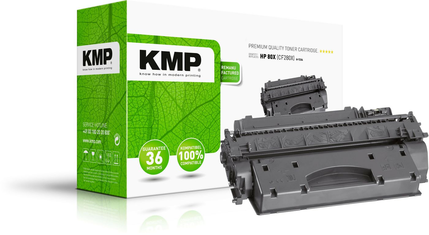 KMP-Printtechnik-AG 1235,8300 Toner HP CF280X comp. black 