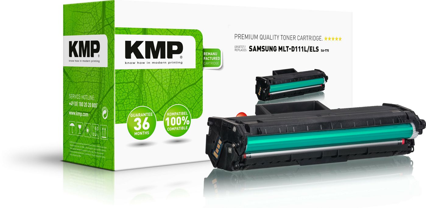 KMP-Printtechnik-AG 3518,3000 SA-T75 Toner black compatible 