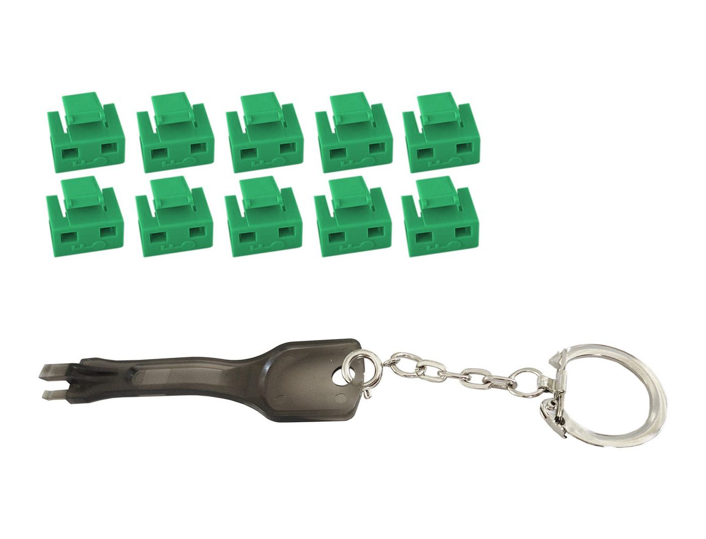 RJ45 Port blockers with key