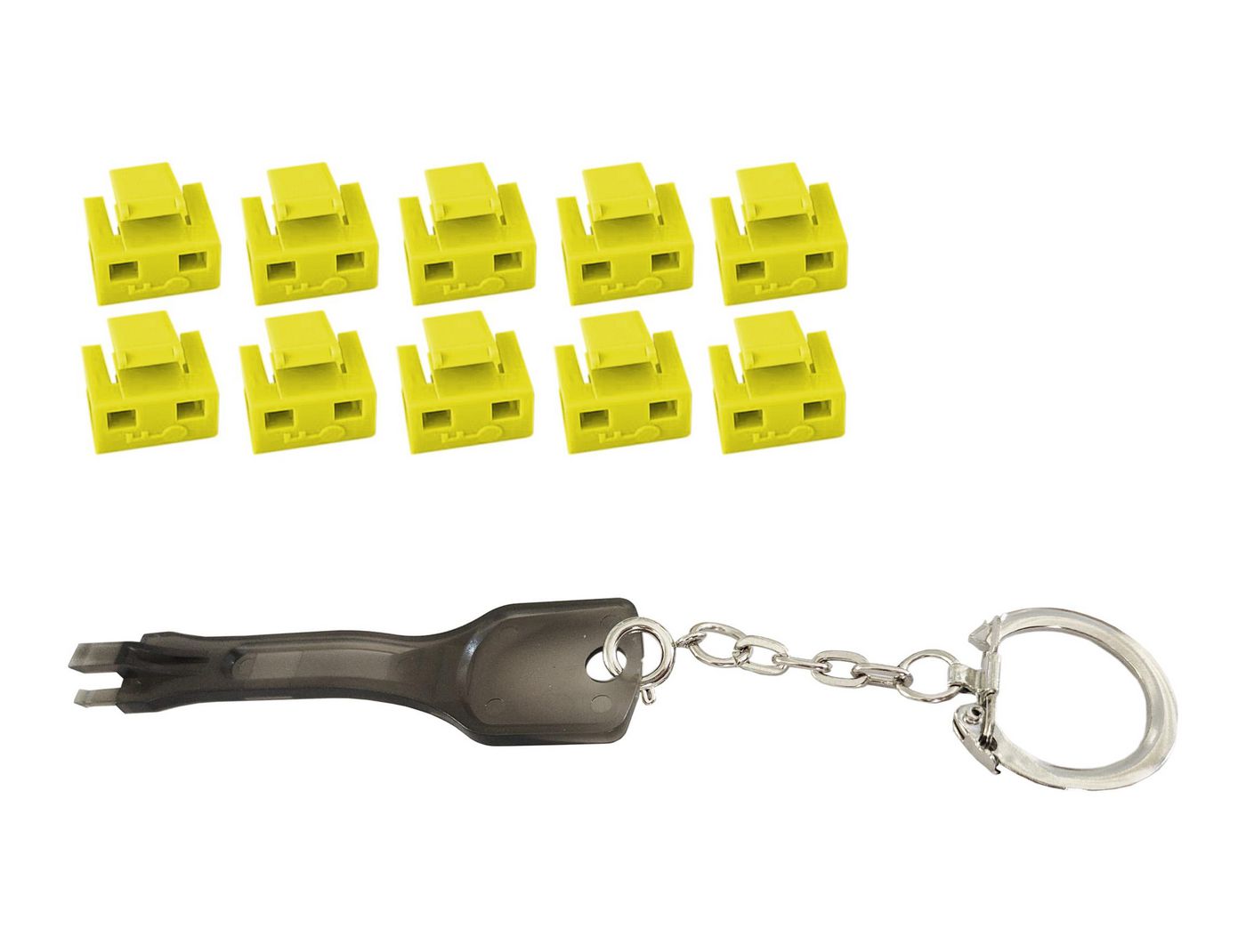 RJ45 Port blockers with key