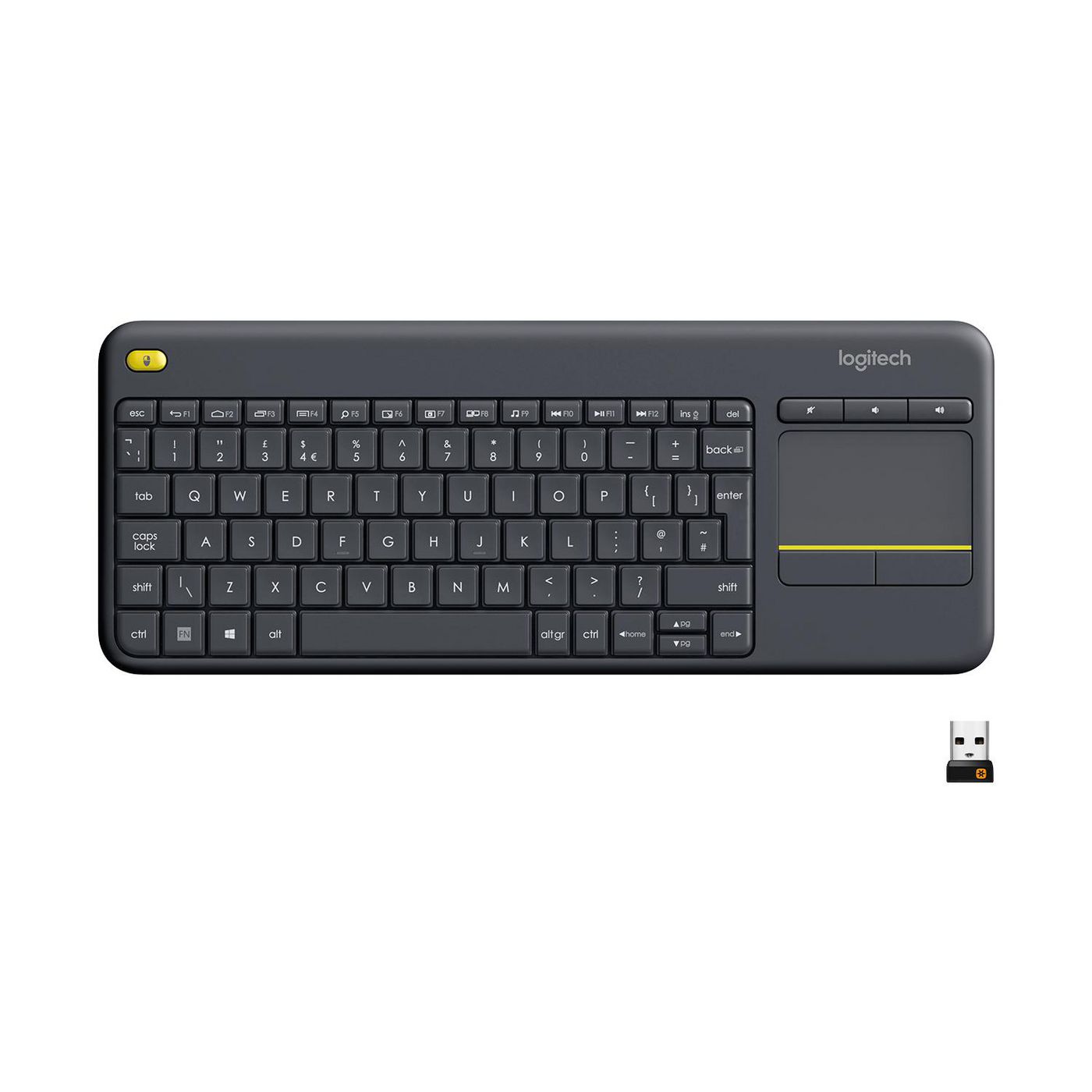 Logitech 920-007145 K400 Plus Keyboard, Dutch 