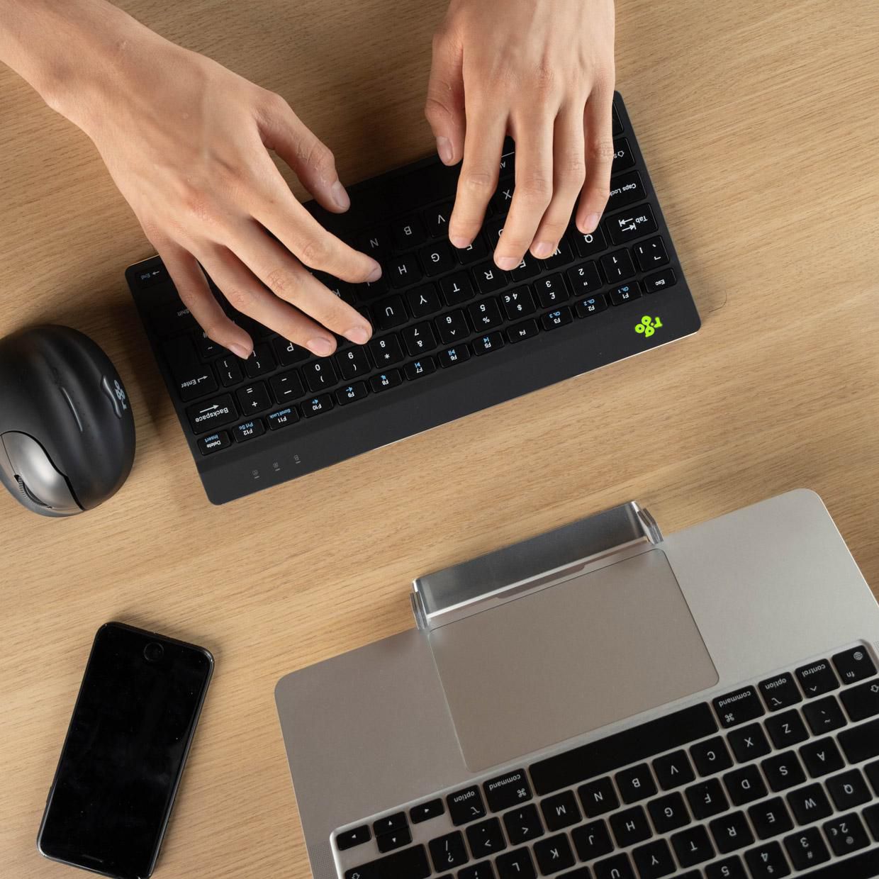 Ergonomic keyboard EN